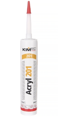 Герметик акриловый KIM TEC Acryl 201, 310 мл