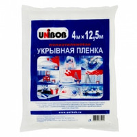 Пленка укрывная Unibob 4х12,5м. 8 мкм.
